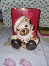 Thun Teddy Con Barba Vestito Babbo Natale Con Scatola Latta