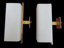 Stilnovo or Stilux 1950 vintage wall lamps appliques sconces lampada lampade