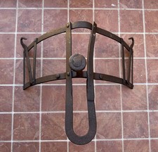 Antico arcione sella cavallo selleria carretto siciliano basto ferro battuto