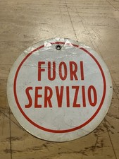 Cartello Autobus Tram Vintage