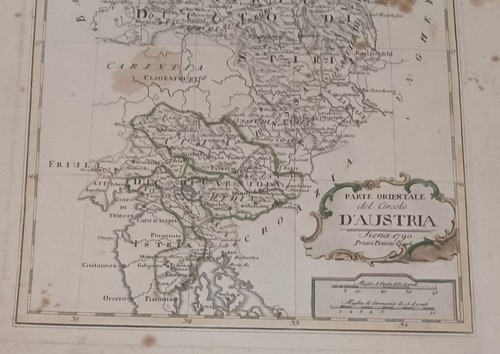 Carta parte orientale del - parte,