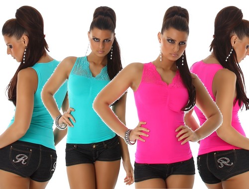 Camicia top camicetta - , pizzo