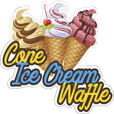 CONE ICE CREAM WAFFLE |