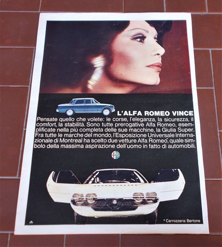 Pubblicita auto alfa - pubblicita', romeo