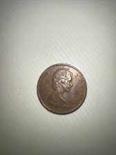 Raro Penny Un Centesimo 1969