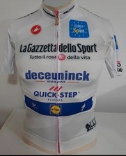 Maglia Bianca Castelli giro d'italia 2020 Almeida Size S Tour Vuelta