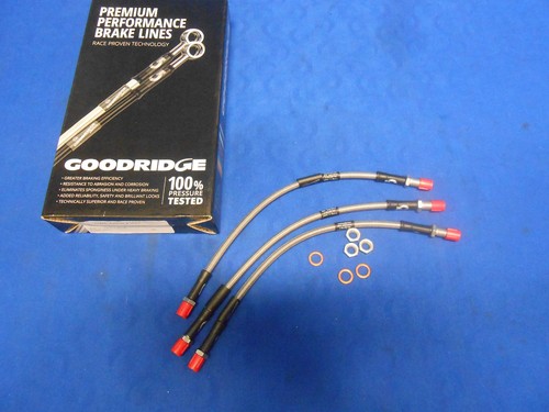Kit tubi freno inox goodridge - freno,
