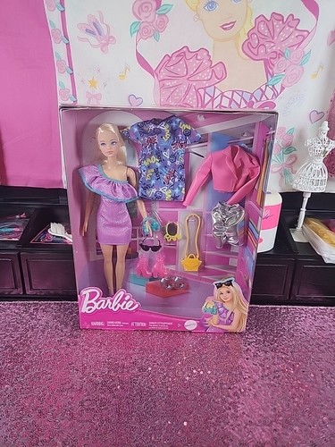 Barbie fashion party set - barbie,