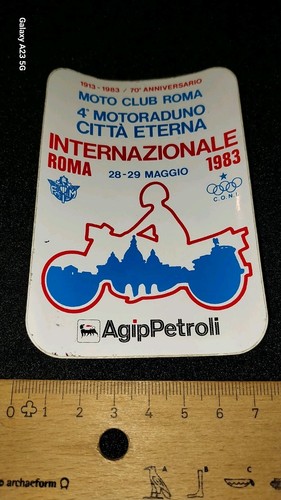Moto club roma fim - roma, agip