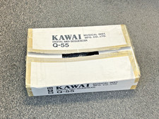 KAWAI Q-55 Digital MIDI Sequencer produzione musicale vintage + ADATTATORE + SCATOLA + DISCO