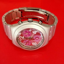 SWATCH lady irony chrono orologio aluminio spazzolato datario cronografo