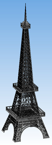 Torre eiffel decorazione da - decorazione,