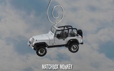 White 1994 Jeep Wrangler