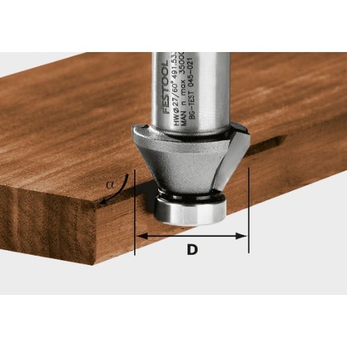 Fresa per smusso festool 45 - per,