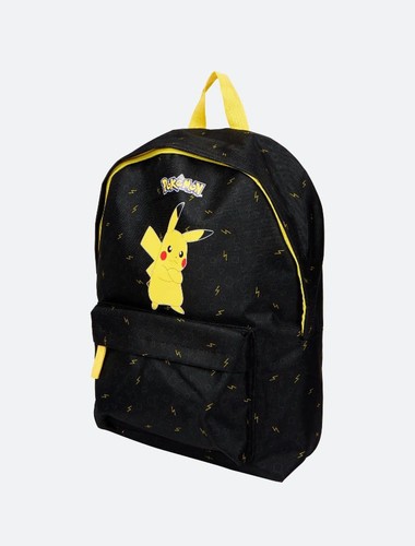 Zaino scuola pokémon nero - zaino,