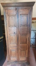 Armadio antico legno massiccio 800 mensole ripiani