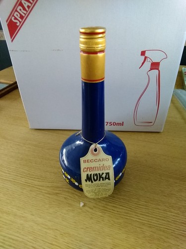 Bottiglia liquore beccaro - liquore,