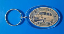 Portachiavi Fiat 600 Abarth   Vintage 