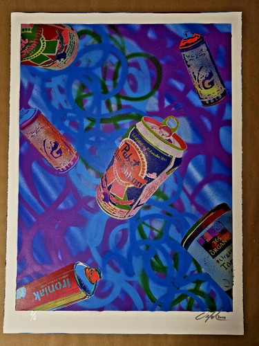 Raro poster falling cans ian - raro,