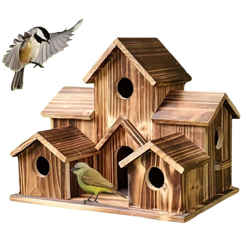 Casetta legno per uccellini - casetta,