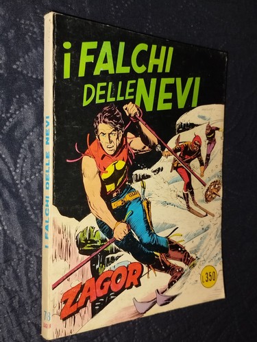 Zagor scritta rossa - rossa, ristampa