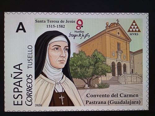 Sello españa santa teresa - tu,