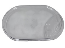 VETRO PORTA OBLO' IN PLASTICA TRASPARENTE (40006231) PER ASCIUGATRICI CANDY