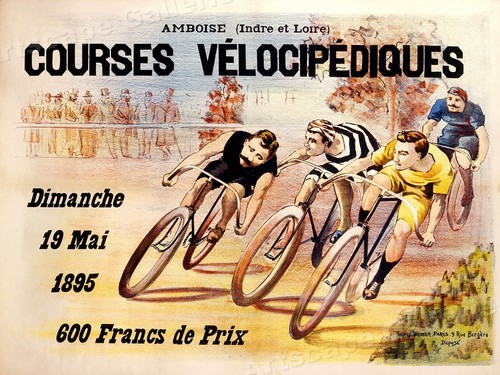 Poster corsa ciclistica - poster,