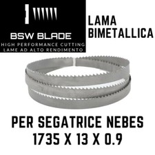 Lama a nastro 1735x13x0.90 per