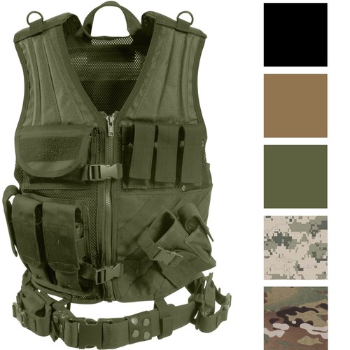 Gilet militare molle cross - militare,