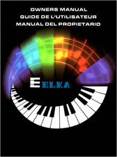 ELKA E9 E19 E29 E39 E49 Owners Manual Utilisateur Mode Emploi Usuario - PDF file
