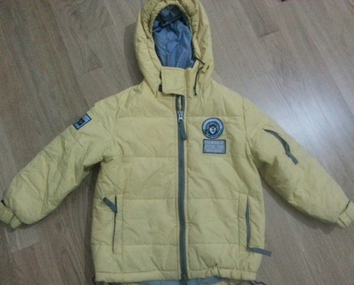 Lotto 702 piumino giallo - lotto,