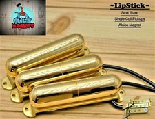 G.M. LipStiX Set di Pickup per Rossetti Magnetici Alnico Stratize, Oro