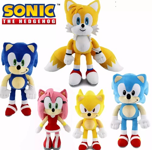 Peluche sonic 30cm - peluche, x