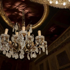 IMPONENTE ANTICO LAMPADARO