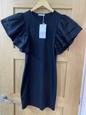 Zara Mini Abito Corto Nero Con