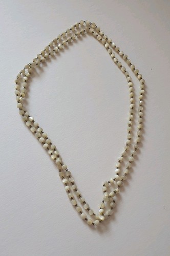 Collana art decò madreperla - collana,