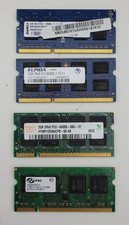 Lotto 4 schede memoria ram pc
