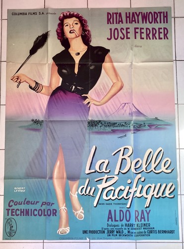 Affiche belle pacifique - la,
