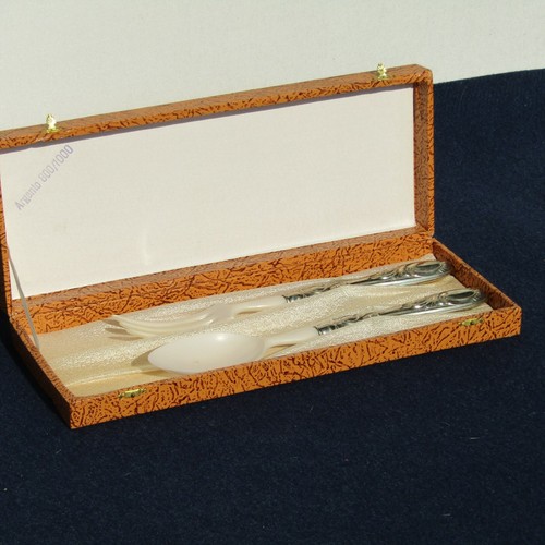 Antico set posate con - set, manico