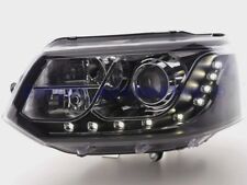 FARI DAYLINE DRL VW T5 Multivan Caravelle 2010> NERI/CROMO LED DIURNI
