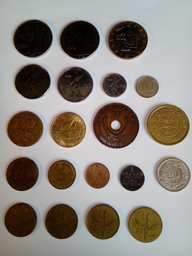 Lotto monete italiane e - italiane,