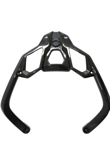 Maniglione posteriore carbonio - maniglione,