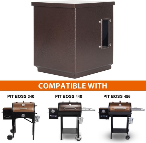 Pellet grill hopper extension - pellet,