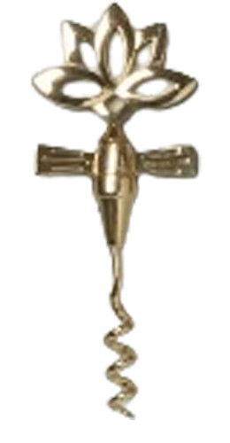 Cavatappi gold fiore loto - , in
