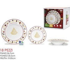 SERVIZIO DI PIATTI 18 PZ CON
