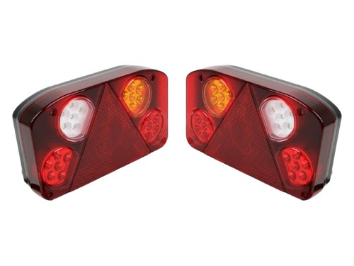 Luce posteriore a - x, led