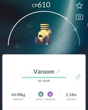 Shiny Varoom - PTCs 0r Trade -