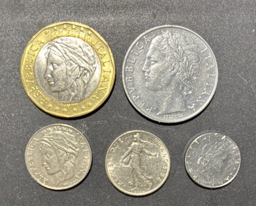 Lotto lire 1000 italiane - 4,