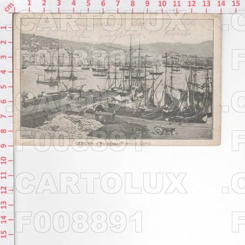 F8891 genova citta 1908 - genova,
